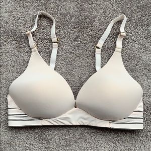 Lively Deep V No WireBra in Soft Pink Sz 36C